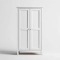 Szafa, Szafka 2 Białe drzwi w panelach MDF 80 x 50 x 190 cm